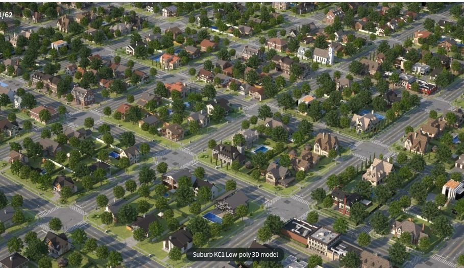 Residential area upar se